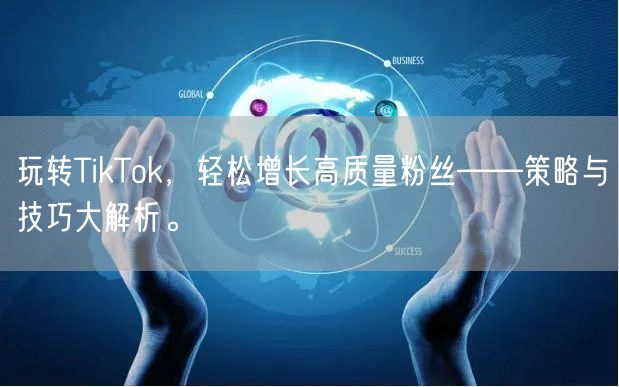 玩转TikTok，轻松增长高质量粉丝——策略与技巧大解析。
