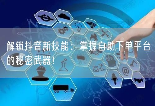 解锁抖音新技能：掌握自助下单平台的秘密武器！