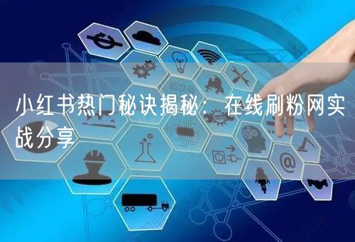 小红书热门秘诀揭秘：在线刷粉网实战分享