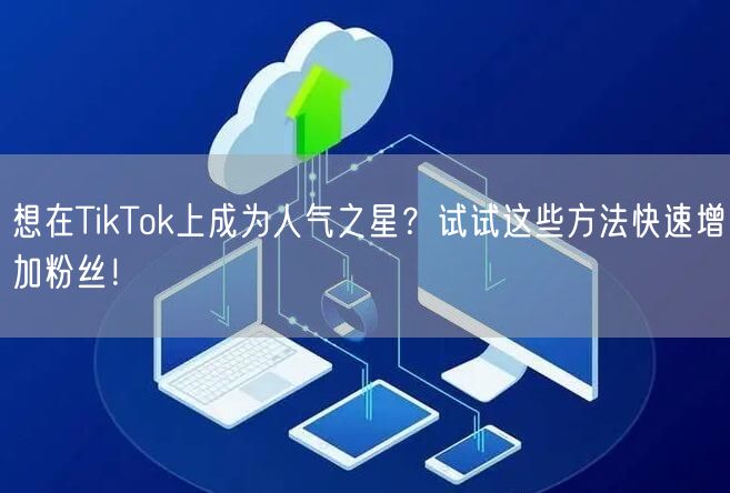 想在TikTok上成为人气之星？试试这些方法快速增加粉丝！