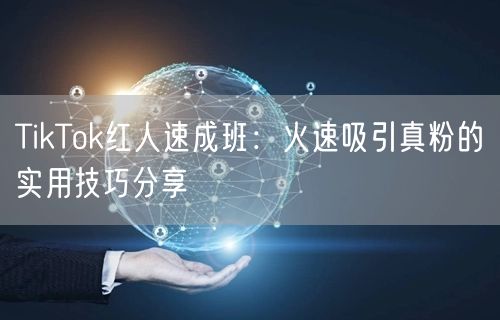 TikTok红人速成班：火速吸引真粉的实用技巧分享